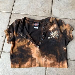 Harley Davidson Crop Top
